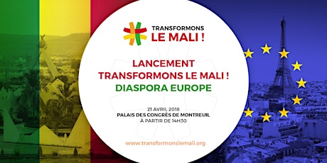 Image principale de Lancement officiel de Transformons le Mali ! Diaspora Europe