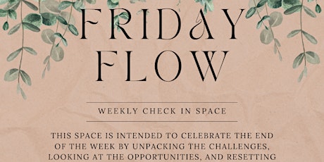 H(u)ny Mother Presents: Friday Flow