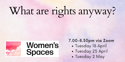 Who has rights anyway? Evening sessions