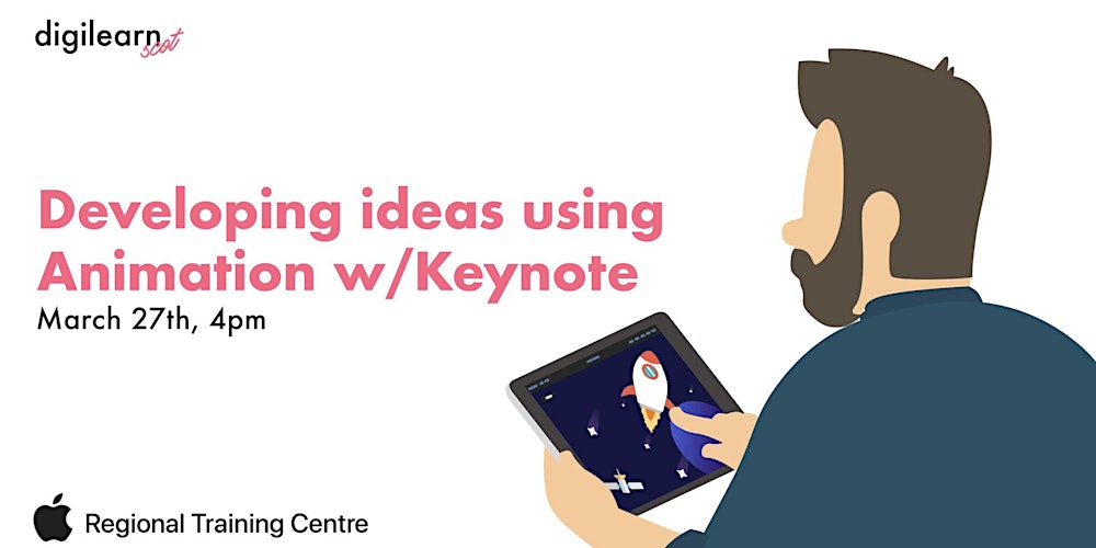 Develop ideas using animations with Keynote on iPad Tickets, Mon 27 Mar  2023 at 16:00 | Eventbrite