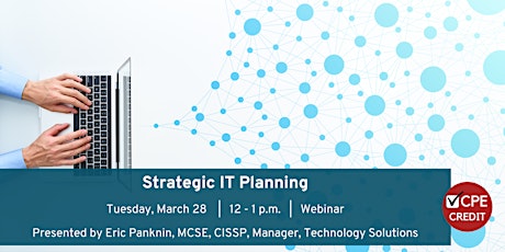 DMJPS Webinar: Strategic IT Planning