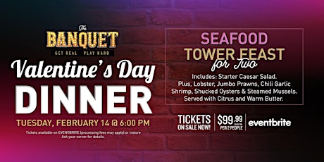 Valentine's Day Seafood Tower for Two | Calgary - University