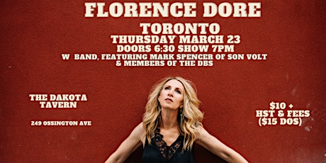 Florence Dore with Mark Spencer of Son Volt & Members of The DBS