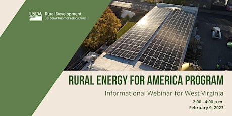 USDA Rural Energy for America Program (REAP) Webinar