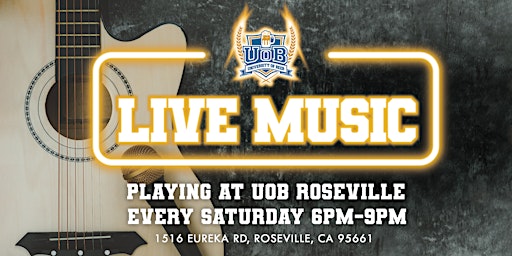 Live Music at University of Beer - Roseville primary image