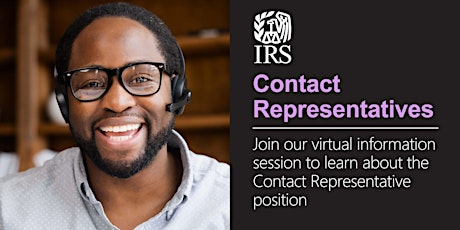Virtual Session on Tax Examining Tech & Collection Contact Rep positions