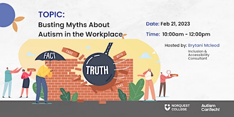 Busting Myths About Autism In the Workplace (Feb 21)