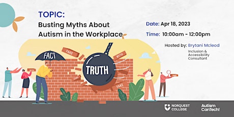 Busting Myths About Autism In the Workplace (Apr 18)