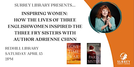 Inspiring Women with author Adrienne Chinn at Redhill Library