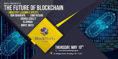 NYC Blockchain in Business: Financial Services, Law, & Supply Chain primary image