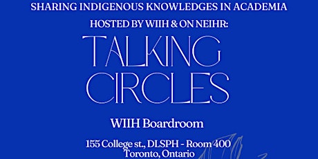 Talking Circles - In-person