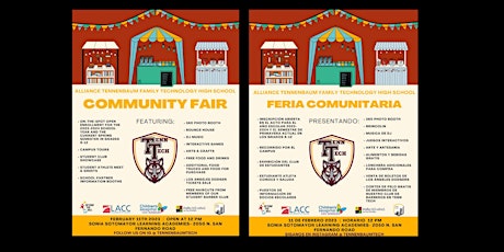 Alliance Tennenbaum Community Fair/ Feria Communitaria