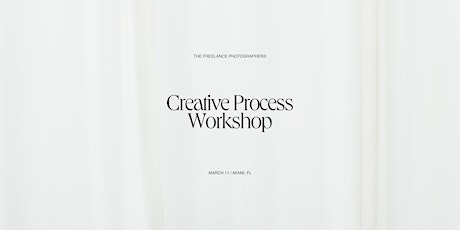 Creative Process Workshop