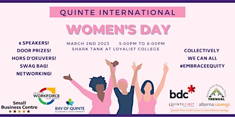 Quinte International Women's Day 2023