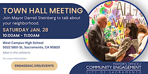 Town Hall with Mayor Darrell Steinberg