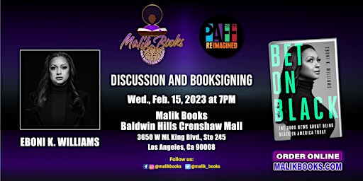 BET On BLACK:  Discussion and Booksigning with Eboni K Williams