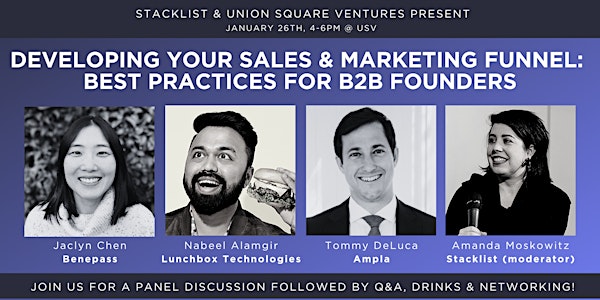 Developing Your Sales & Marketing Funnel: Best Practices for B2B Founders