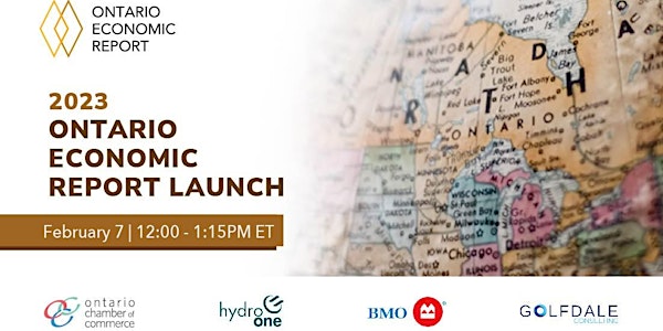 2023 Ontario Economic Report Launch