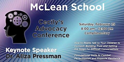 Cecily's Advocacy Conference - Keynote by Dr. Aliza Pressman