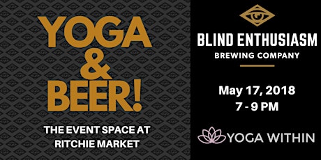 Yoga and Beer by Blind Enthusiasm Brewing Company  primary image