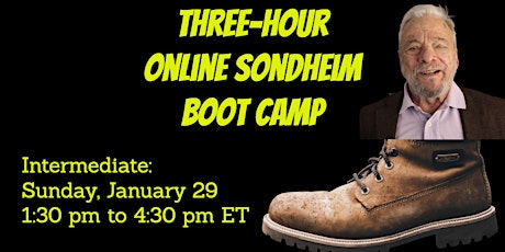 Intermediate Three-Hour Sondheim Boot Camp