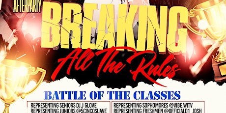 Breaking All The Rules - Battle of the Classes