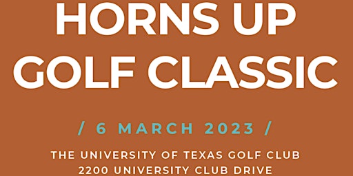 Horns Up Golf Classic