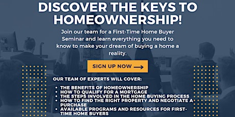 First Time Homebuyer/Investor Seminar