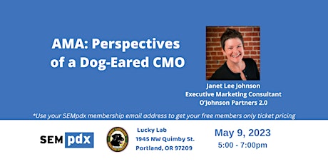AMA: Perspectives of a Dog-Eared CMOpdx