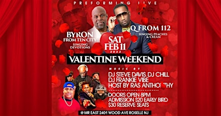 Valentine Weekend Affair performing Byron Stingley "Ten City" and Q of 112