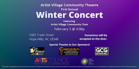 Artist Village Community Choir Winter Concert