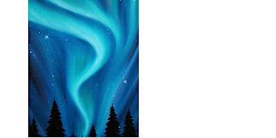 Sip&Paint "Aurora Borealis"