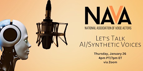 Let's Talk AI/Synthetic Voices- NAVA Info Session