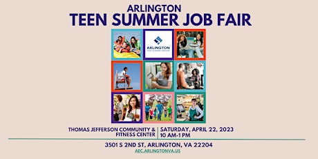 Imagen principal de 2023 Arlington Teen Summer Job Fair- Business Registration