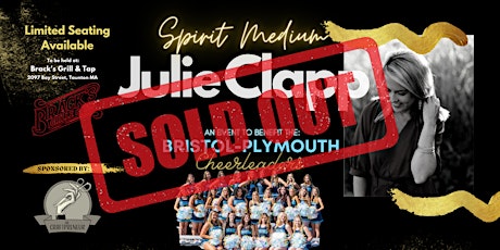 Spirit Medium Reading Night with Julie Clapp to benefit the BP Cheerleaders