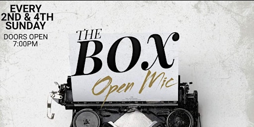 Out The Box Open Mic