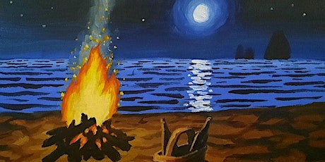 Campfire Paint and Sip