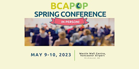 BCAPOP Spring Conference
