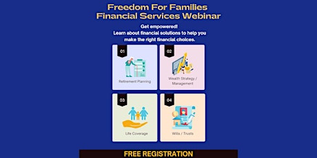 Freedom For Families Financial Services Webinar