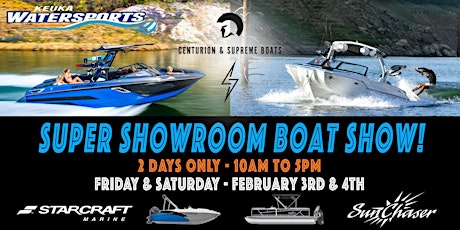 2023 Keuka Watersports In-House Super Showroom Boat Show - 2 DAYS ONLY!