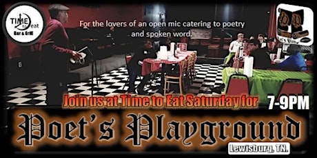Poet’s Playground “Lewisburg Tennessee Poetry and Spoken Word Open Mic”