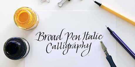 Italic Calligraphy: Lettering w Confidence for Self Care & Mindfulness primary image