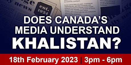 Does Canada's Media Understand Khalistan?