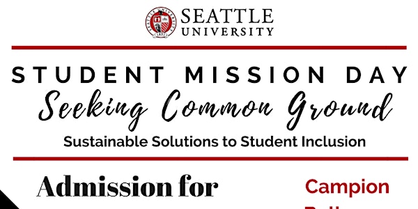 SU Student Mission Day: Seeking Common Ground