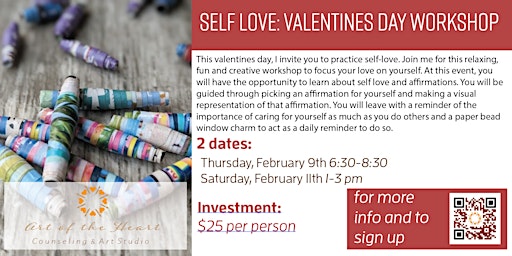 Self Love: Valentines Day Workshop