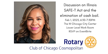 Rotary Club of Chicago Cosmopolitan: Era Laudermilk-Illinois SAFE-T Act