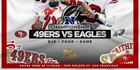 49ers vs. Eagles Watch Party @ Eve Nightclub and Lounge