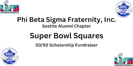 Phi Beta Sigma - Superbowl Squares Scholarship Fundraiser