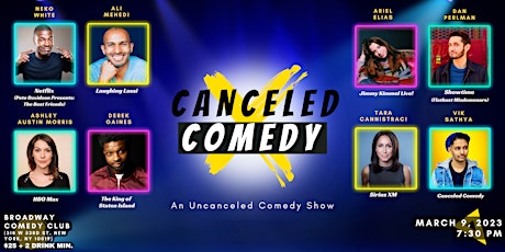 "Canceled" Comedy Show: An Uncanceled Comedy Show