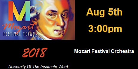 Mozart Festival Texas 2018: Mozart Festival Orchestra primary image